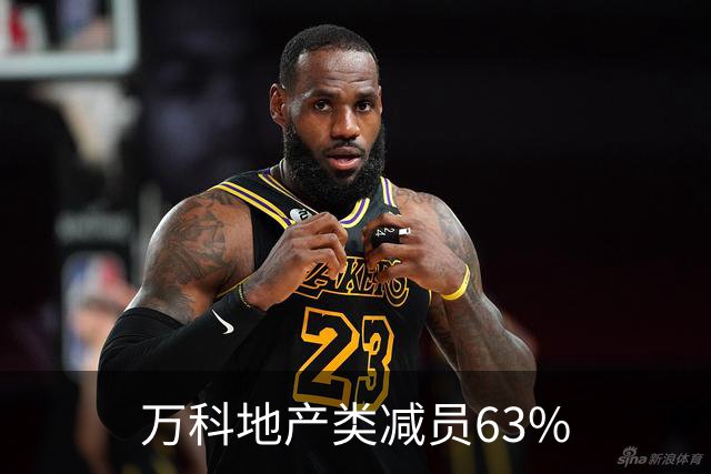 万科地产类减员63%